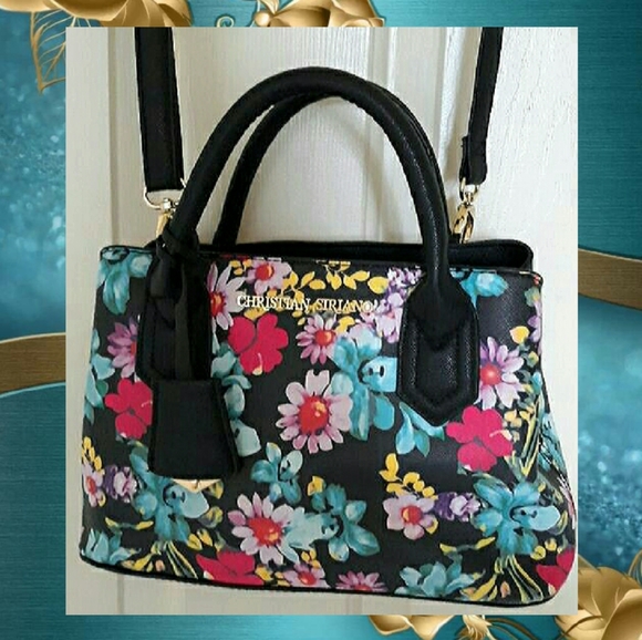 Christian Siriano Handbags - EUC Floral Christian Siriano Hanbag